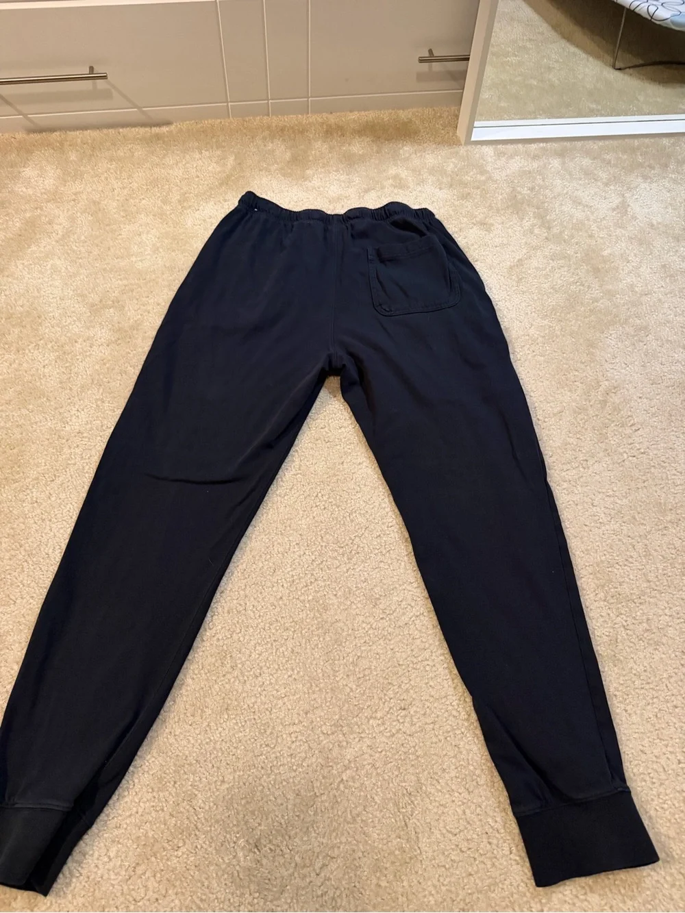 Nike Black Jogger Pants | 100% Cotton - Size Medium Womens